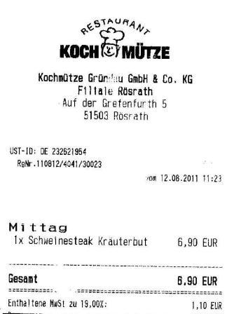 bapco Hffner Kochmtze Restaurant